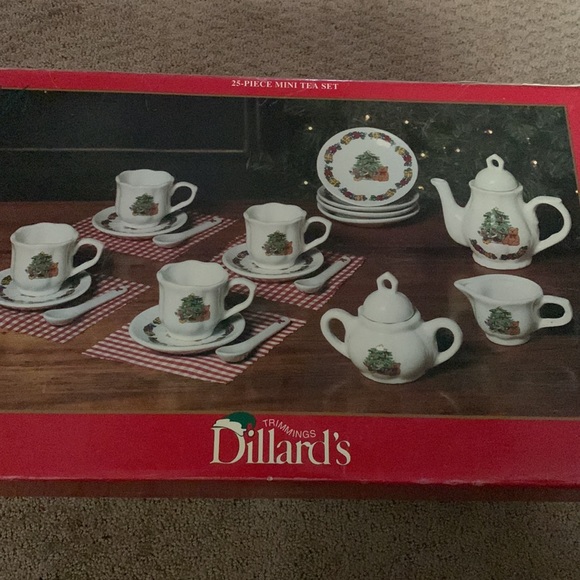 Christmas mini tea set - Picture 5 of 5